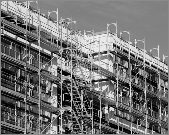 Sustitución de fachada exterior por rehabilitación energética