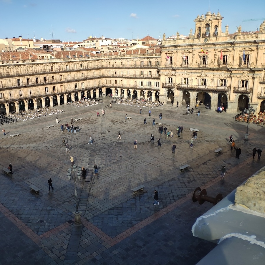 Plaza mayor de Salamanca